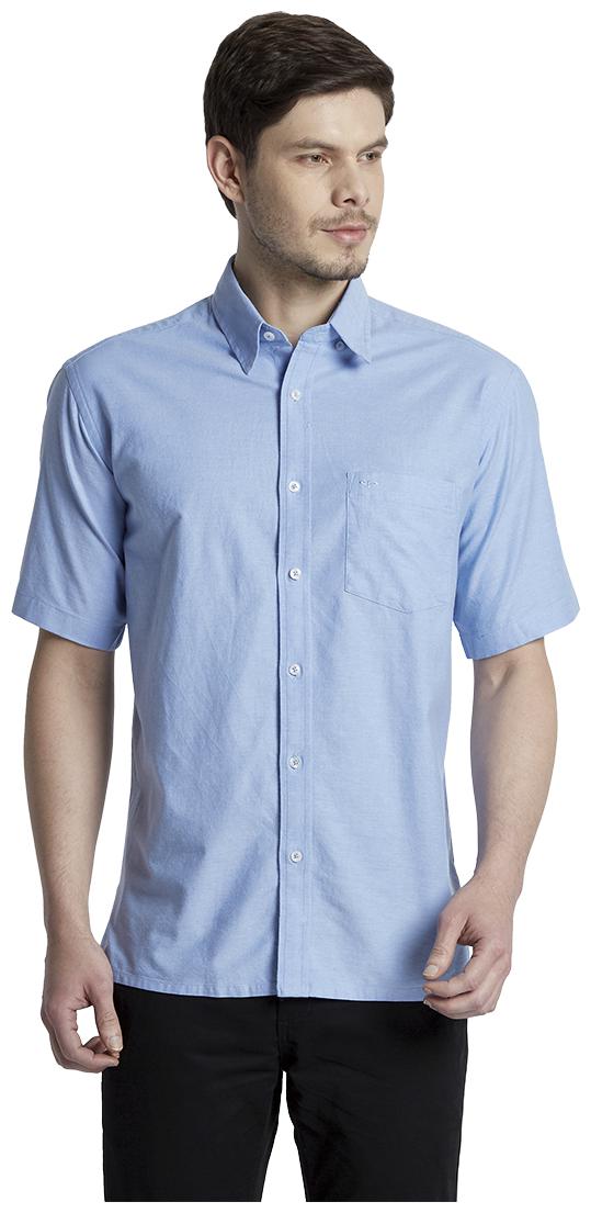 

ColorPlus Men Blue Solid Regular Fit Casual Shirt