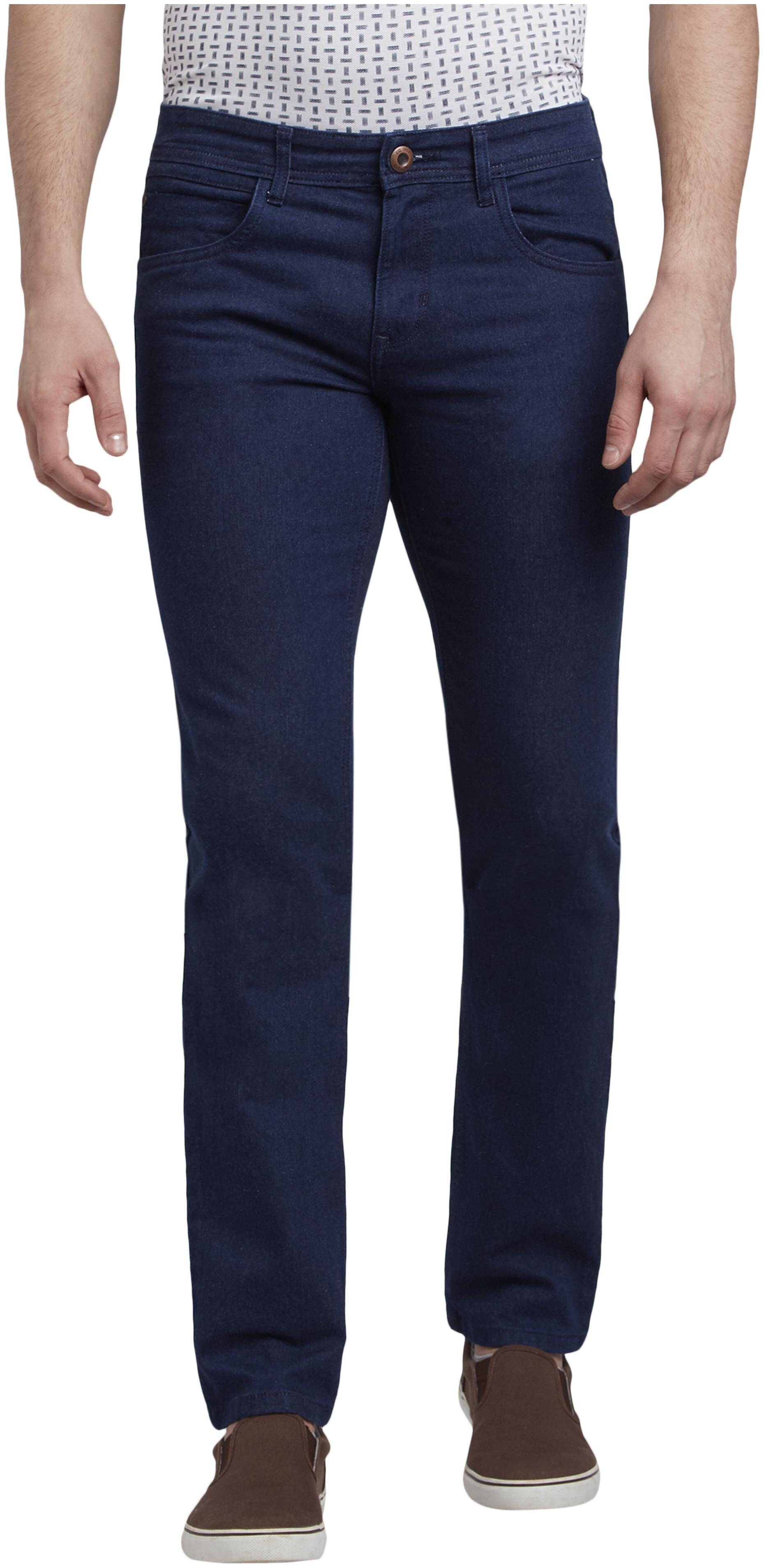 

ColorPlus Men Blue Tapered Fit Jeans