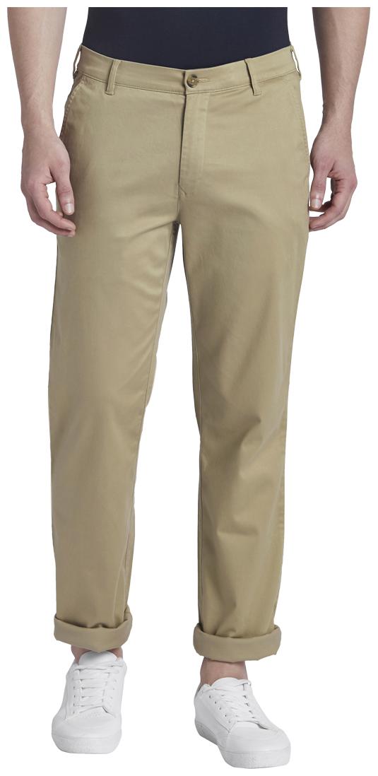 

ColorPlus Men Brown Solid Regular fit Regular trousers