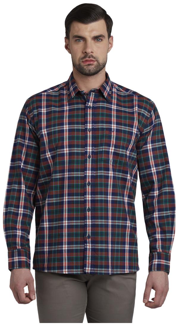 

ColorPlus Men Multi Checked Regular Fit Casual Shirt