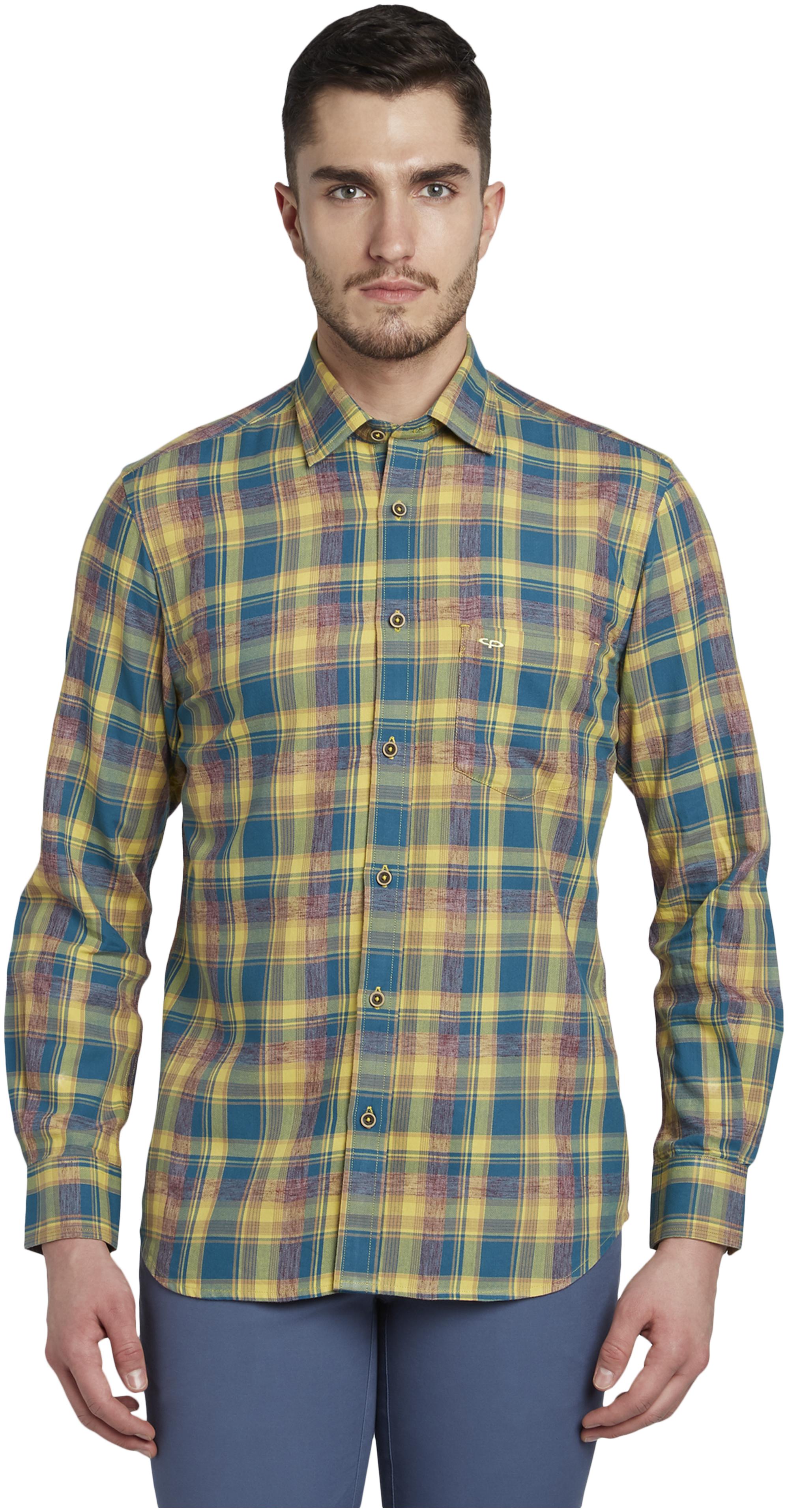 

ColorPlus Men Multi Checked Regular Fit Casual Shirt