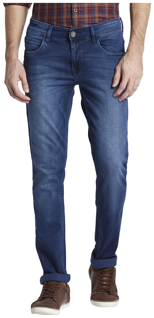 

ColorPlus Men Blue Tapered Fit Jeans