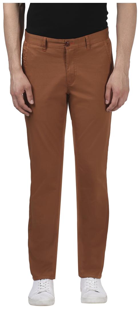 

ColorPlus Men Red Solid Tapered fit Chinos