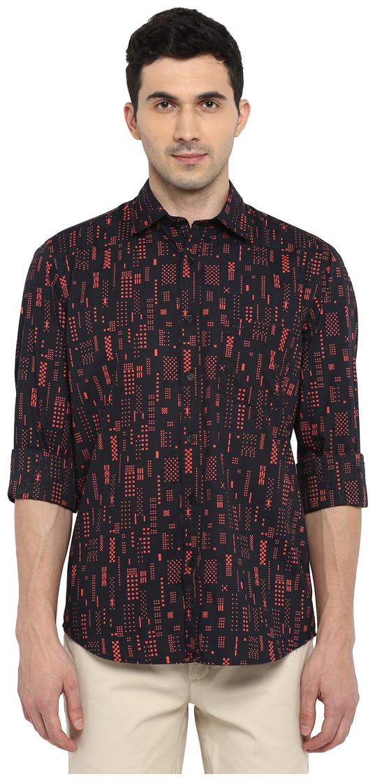 

ColorPlus Men Multi Printed Slim Fit Casual Shirt