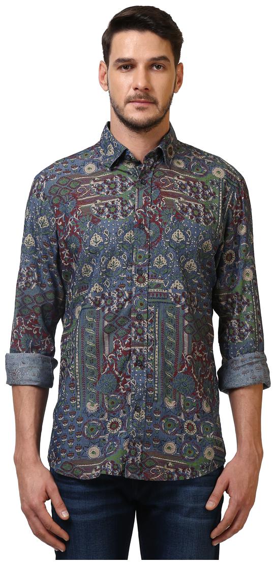 

ColorPlus Men Multi Printed Regular Fit Casual Shirt