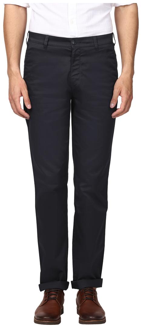 

ColorPlus Men Blue Solid Regular fit Chinos