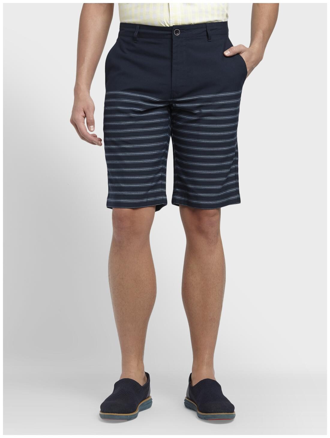 

ColorPlus Men Blue Regular Fit Regular Shorts