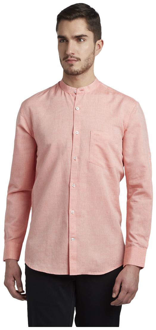 

ColorPlus Men Pink Solid Slim Fit Casual Shirt