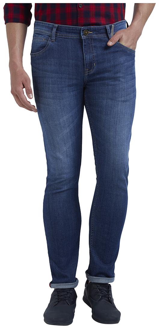 

ColorPlus Men Blue Tapered Fit Jeans
