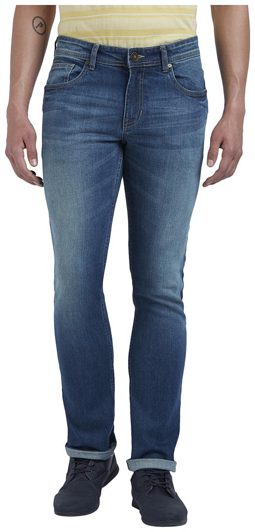 

ColorPlus Men Blue Tapered Fit Jeans