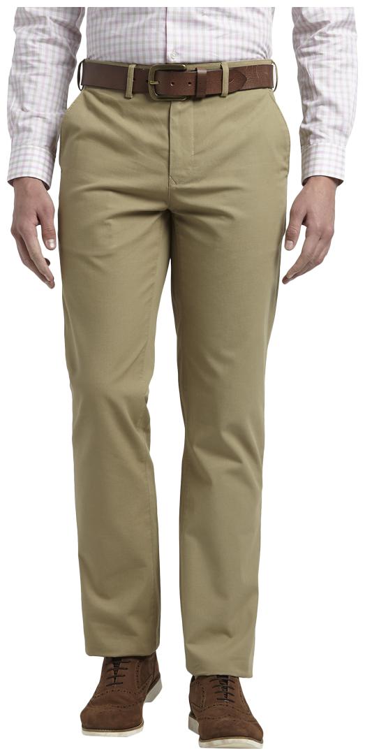 

ColorPlus Men Beige Solid Slim fit Regular trousers