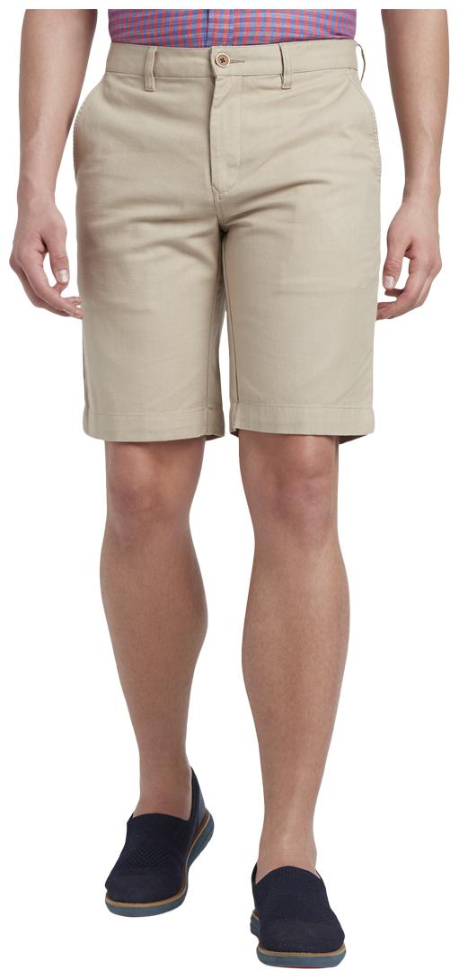 

ColorPlus Men Beige Regular Fit Regular Shorts