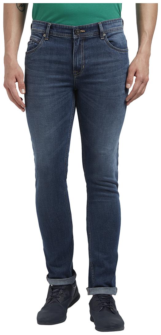 

ColorPlus Men Blue Tapered Fit Jeans