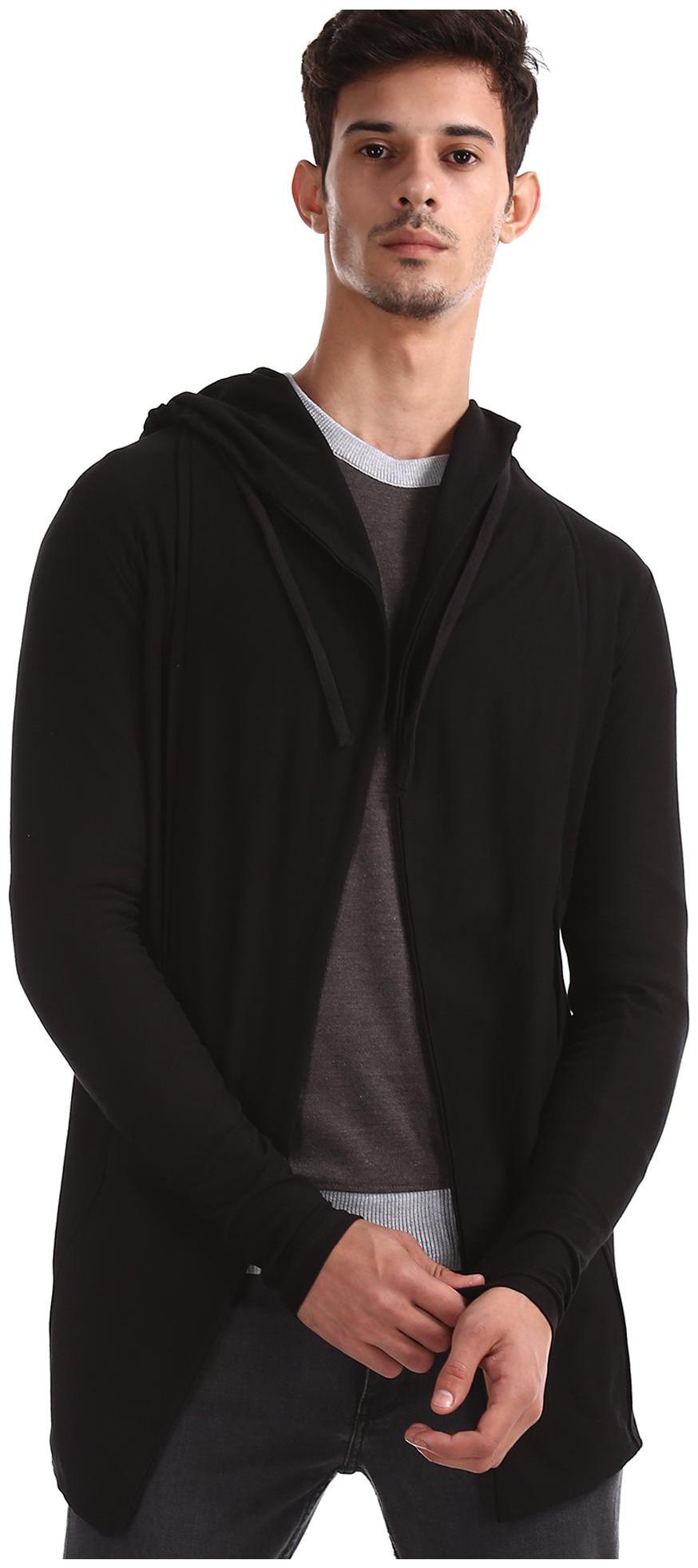

Colt Men Black Hooded Hoodie