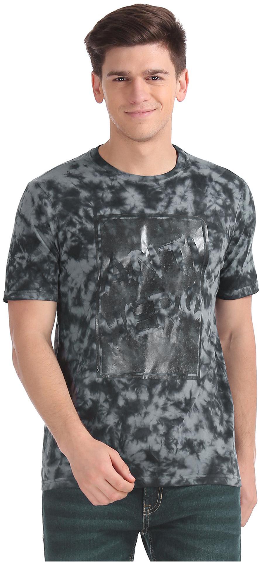 

Colt Men Black Slim fit Cotton Round neck T-Shirt - Pack Of 1