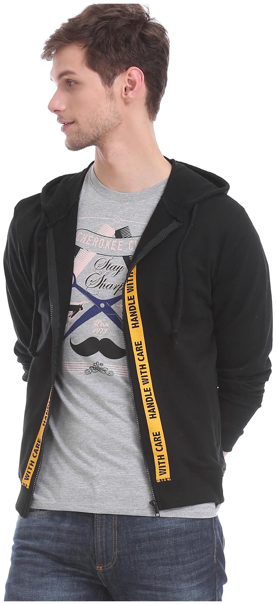 

Colt Men Black Hooded Hoodie