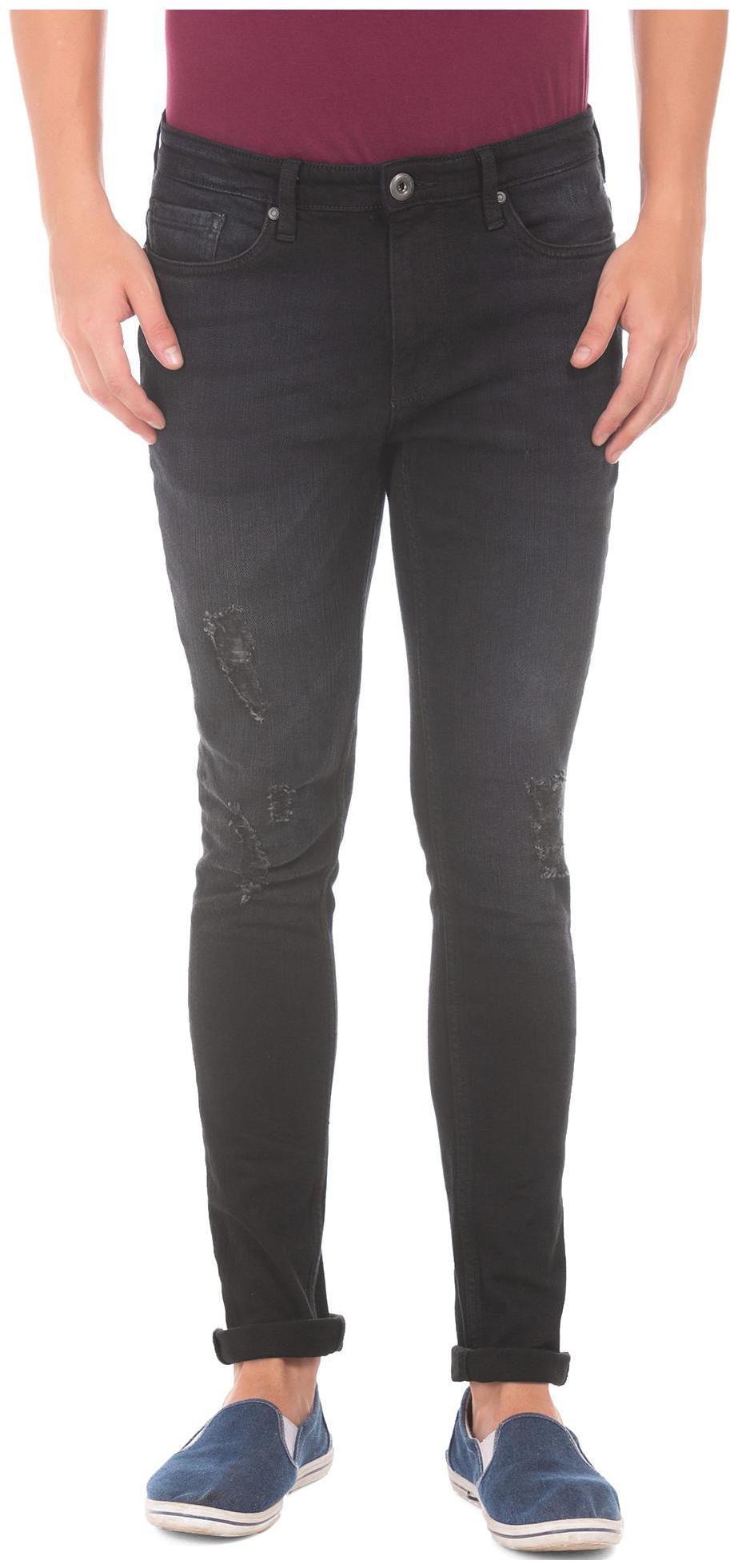 

Colt Men Black Slim Fit Jeans