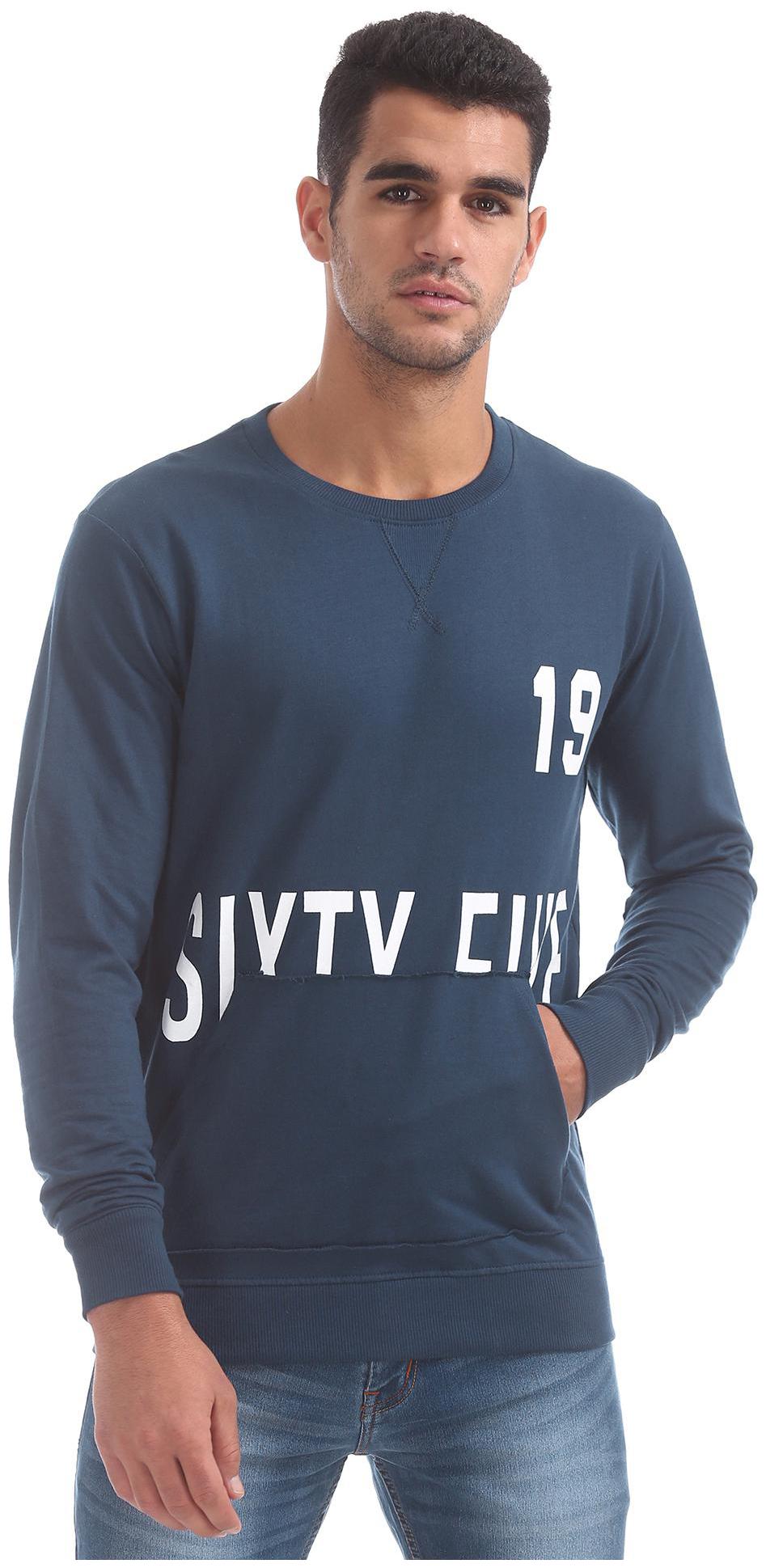 

Colt Men Blue Round neck Sweatshirt