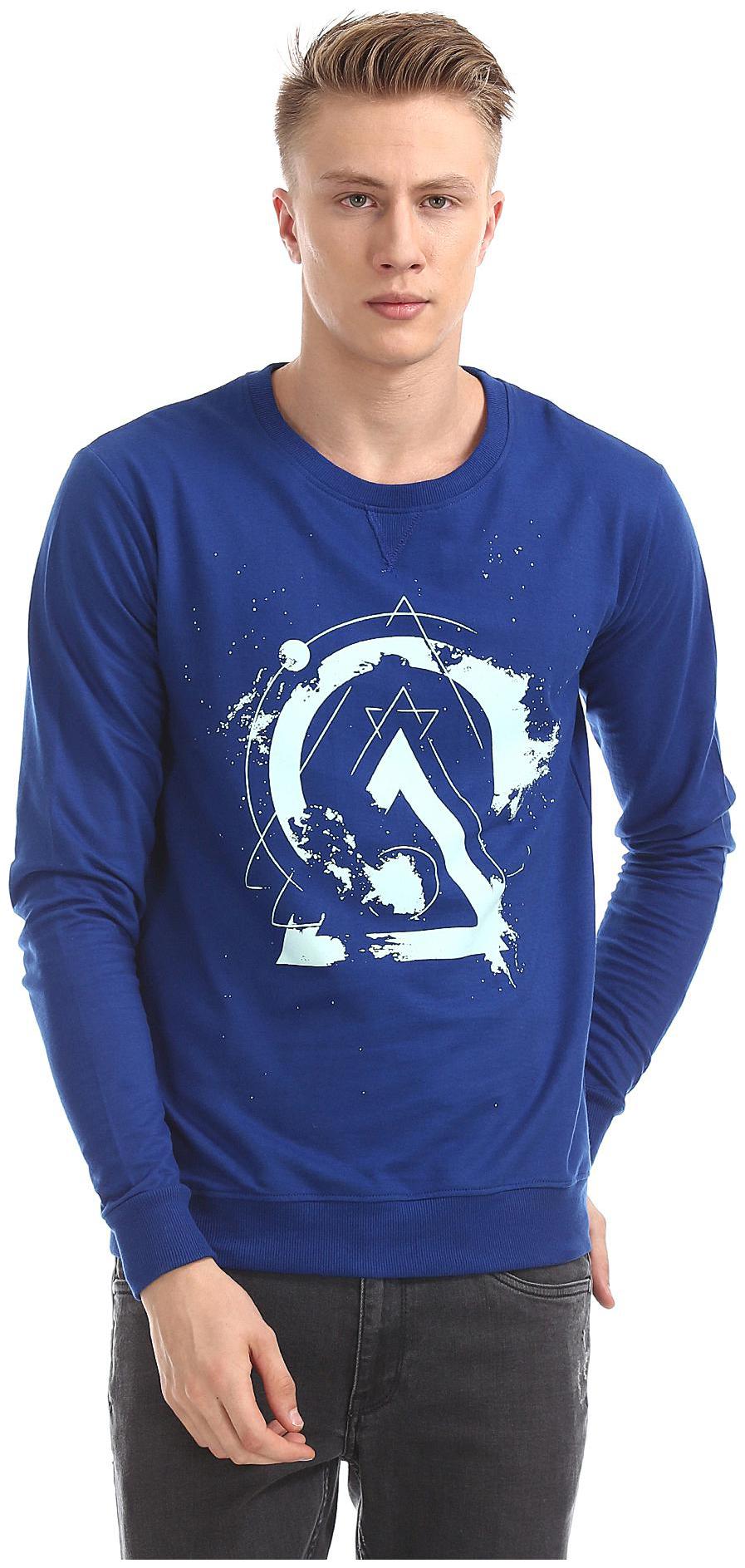 

Colt Men Blue Round neck Sweatshirt