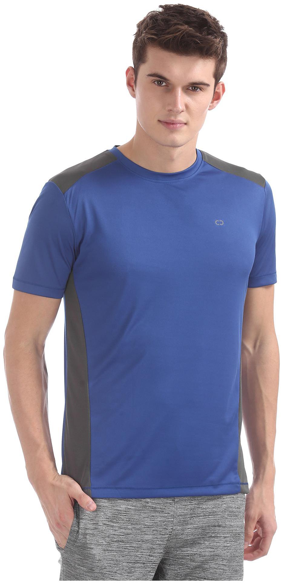 

Colt Men Blue Regular fit Polyester Round neck T-Shirt - Pack Of 1