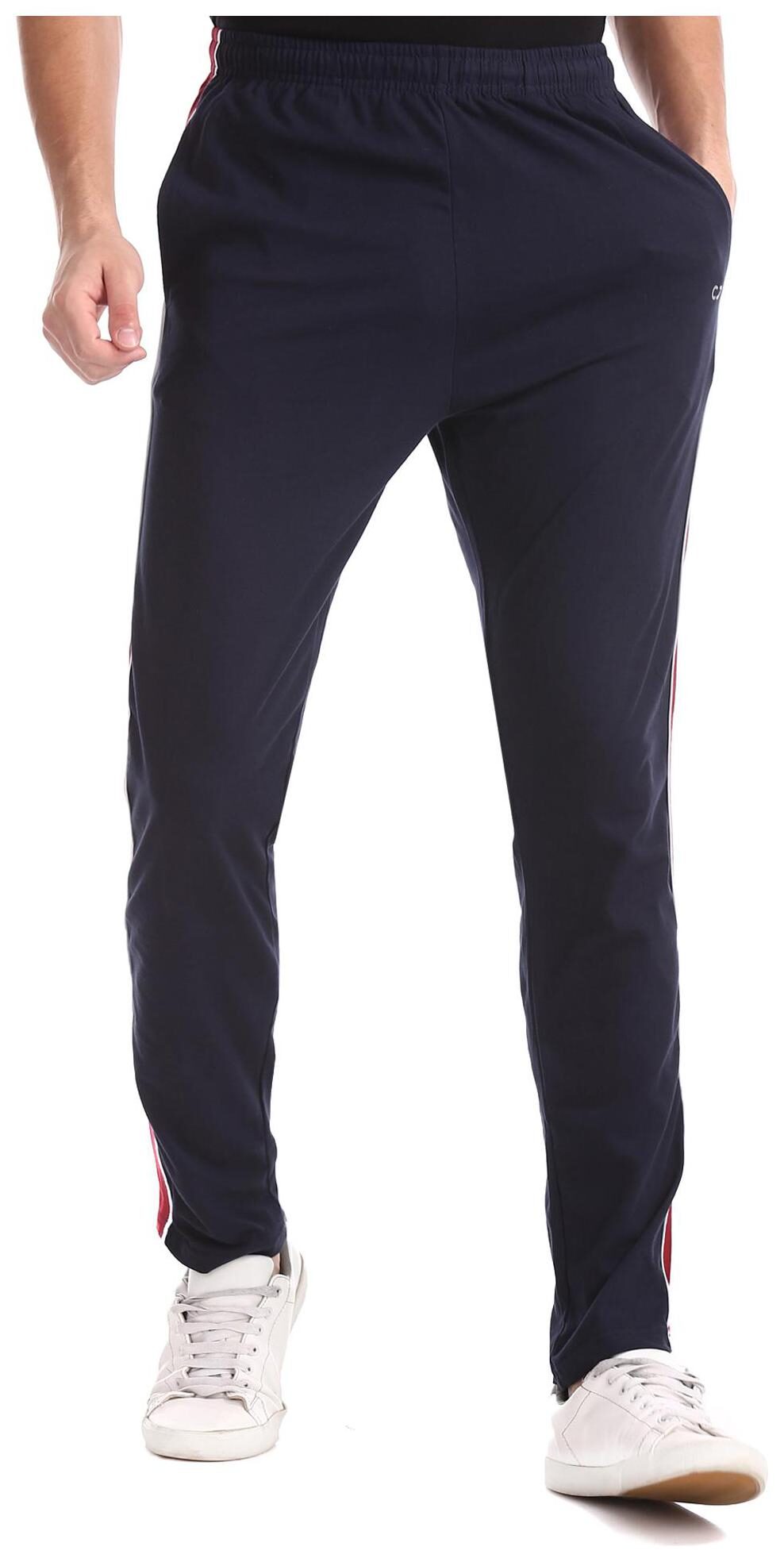

Colt Men Cotton Regular Fit Blue Track Pants