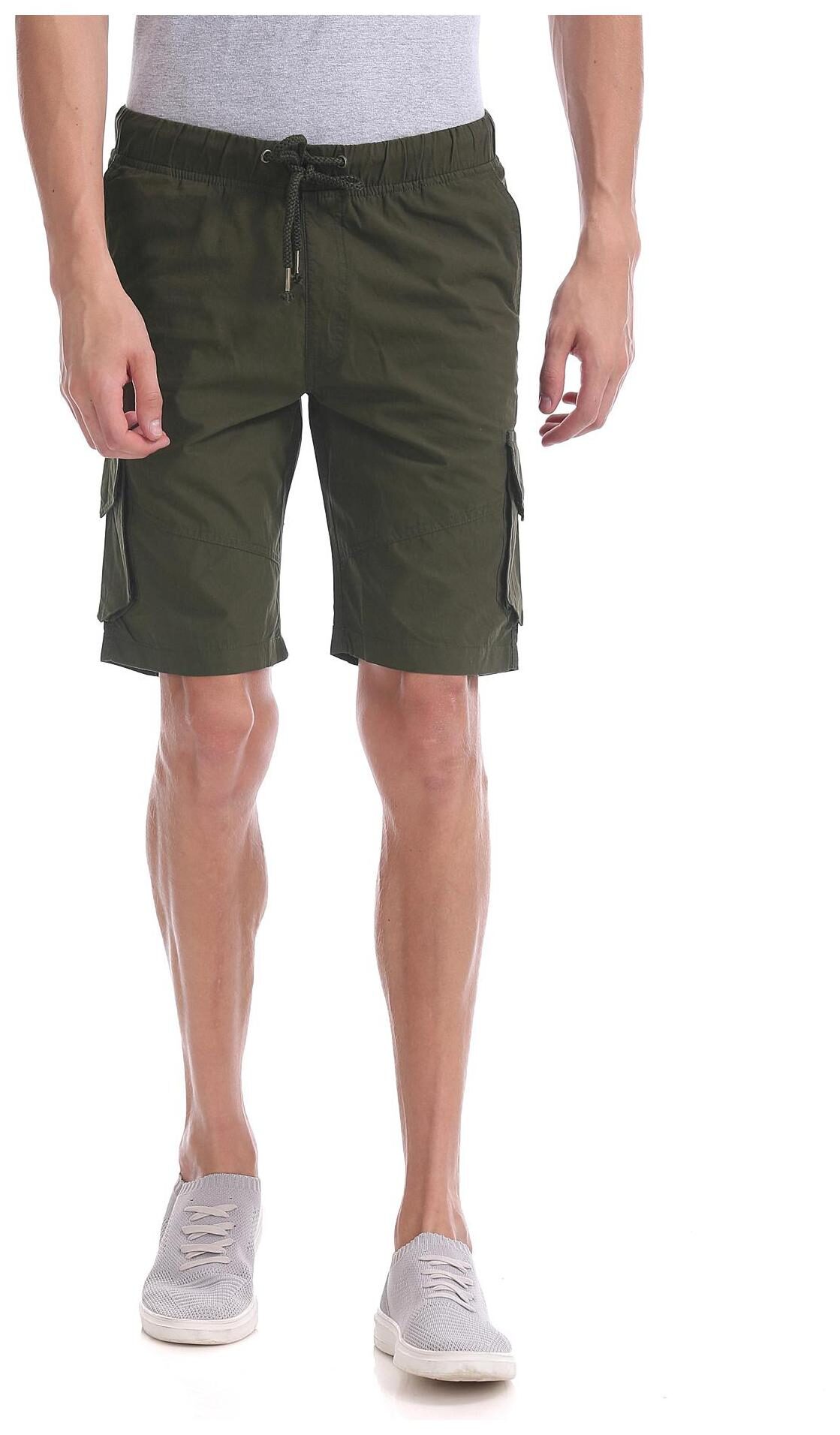 

Colt Men Green Slim Fit Regular Shorts