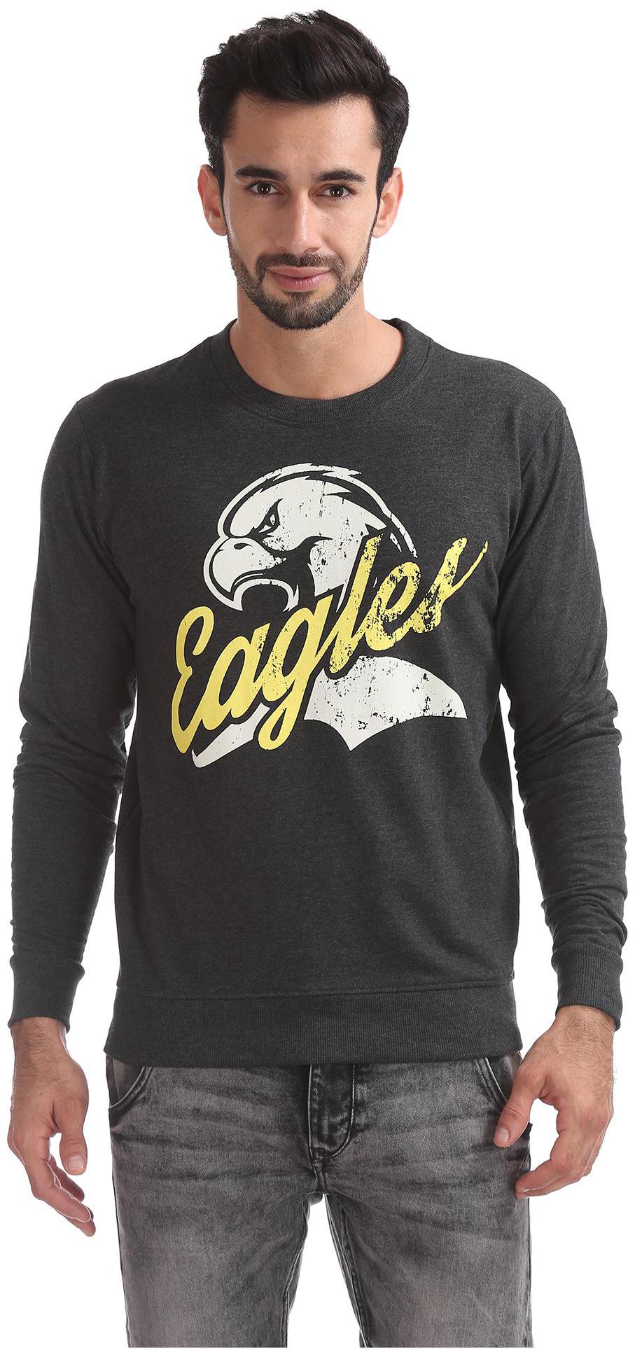 

Colt Men Grey Round neck Sweatshirt
