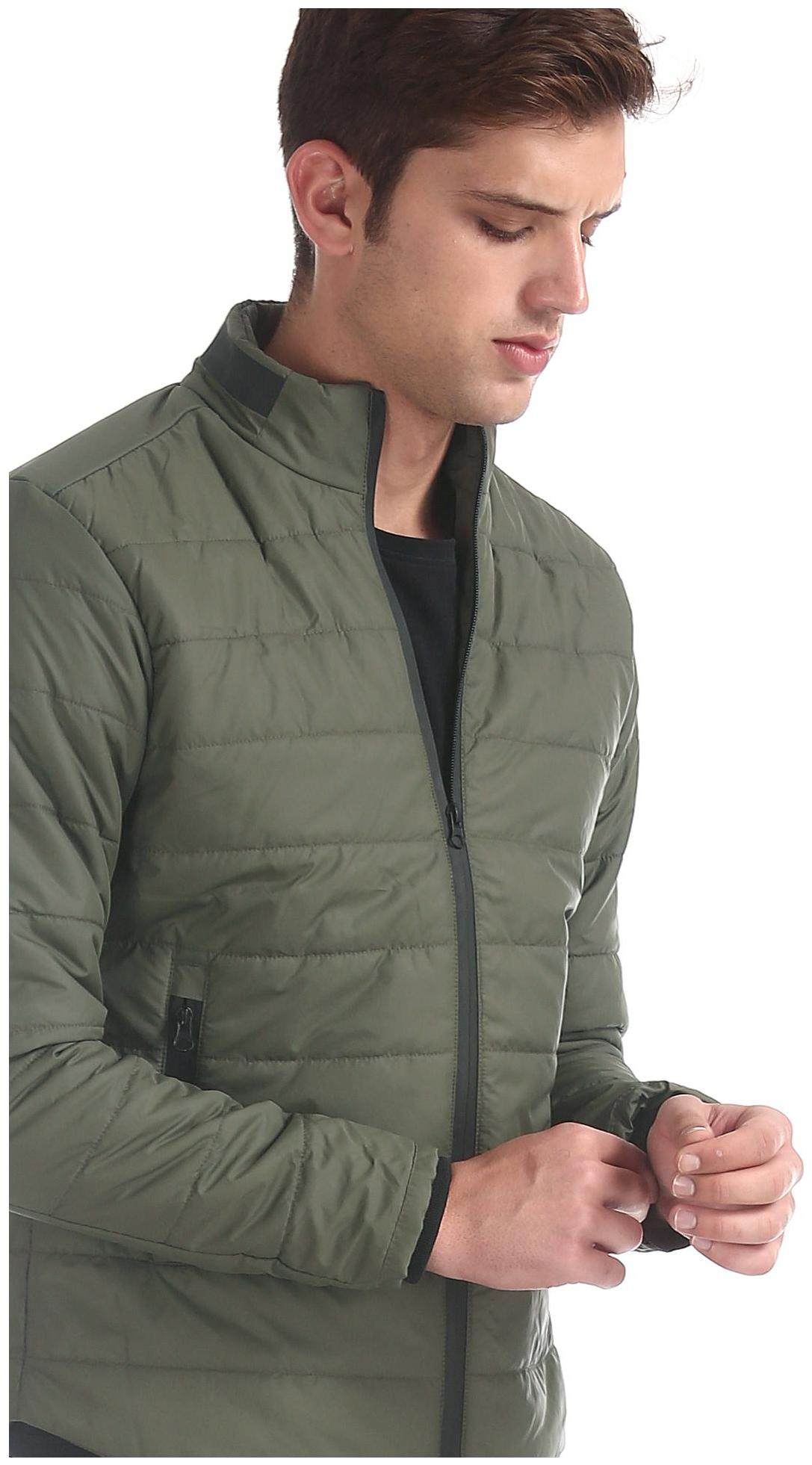 

Colt Men Green Solid Bomber jacket