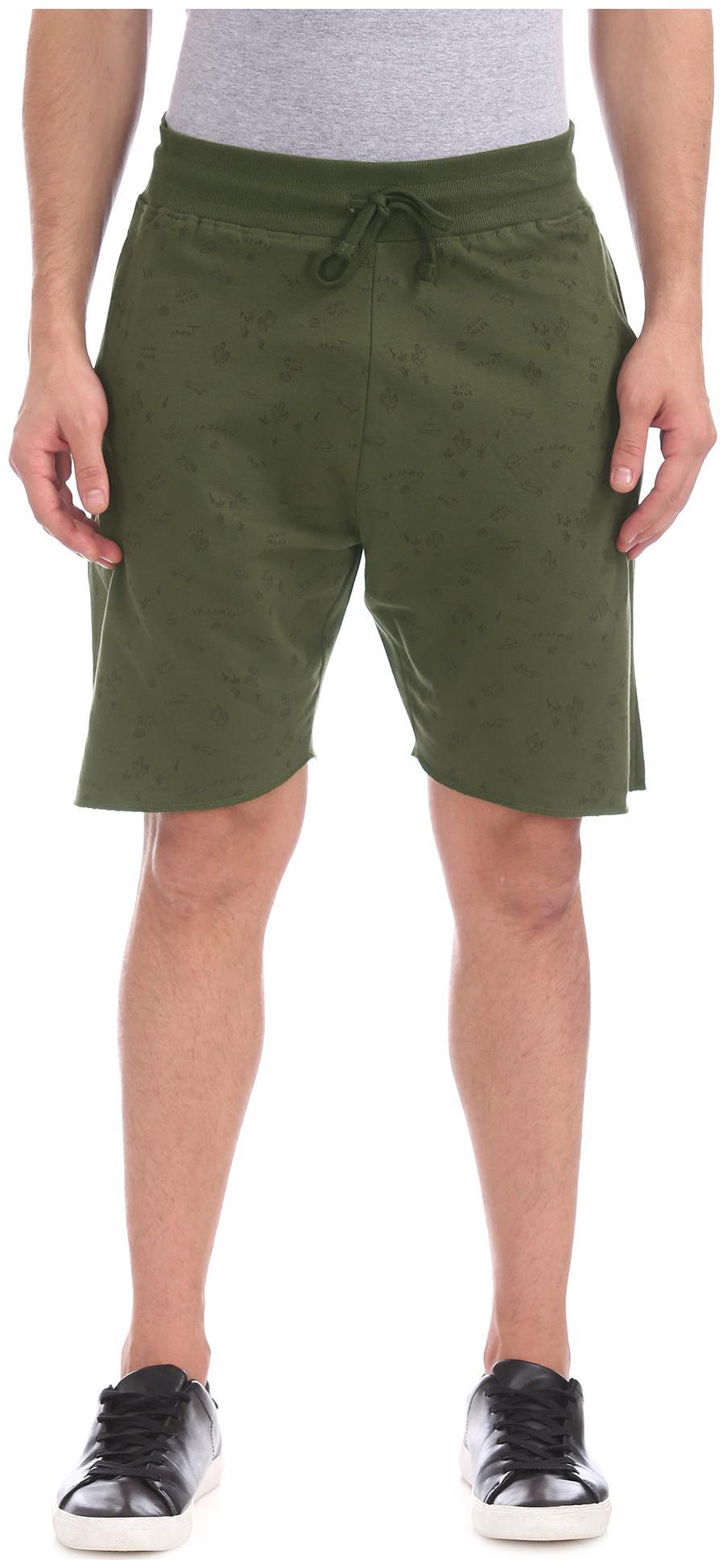 

Colt Men Green Regular Fit Regular Shorts