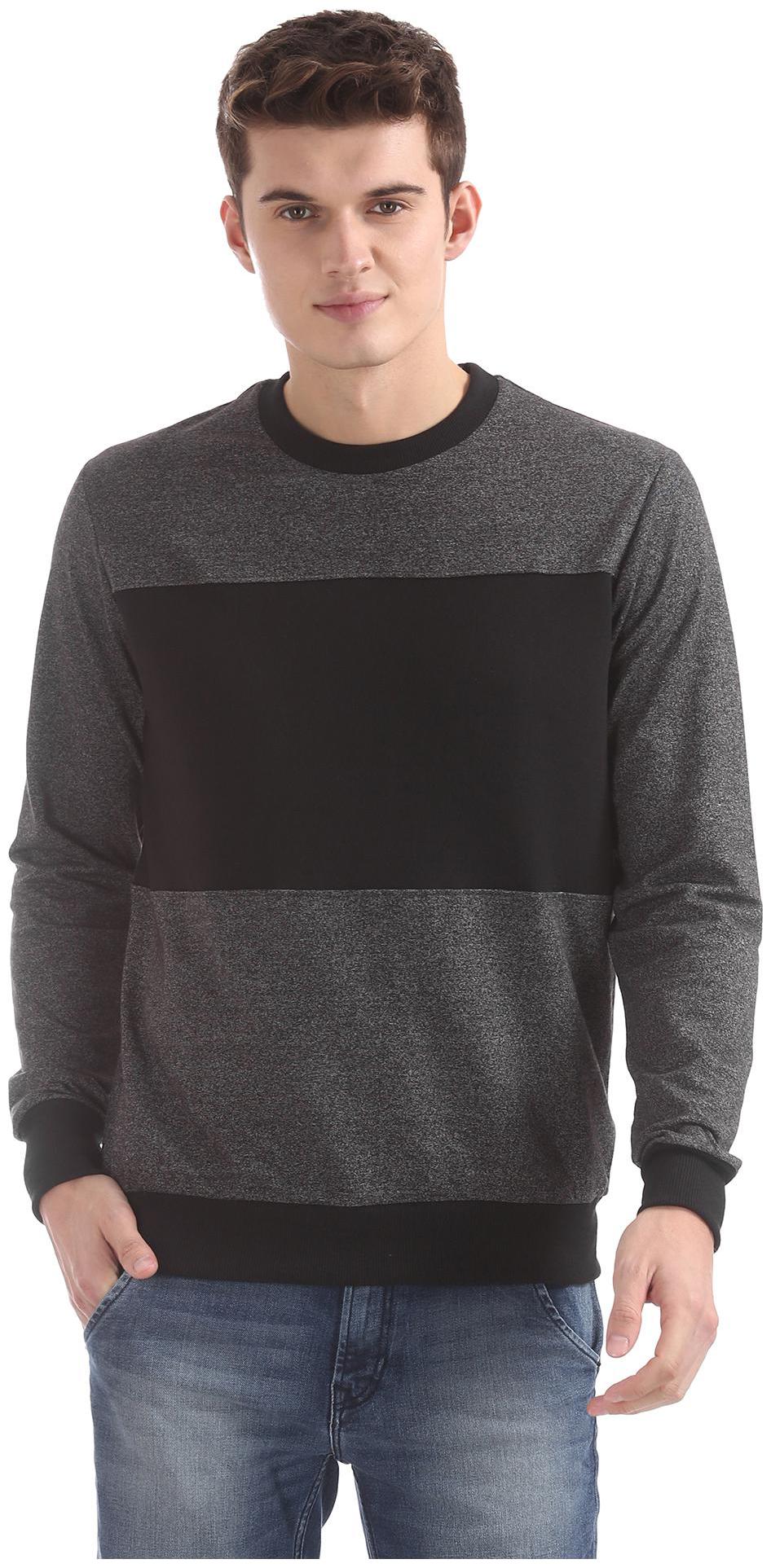 

Colt Men Grey Round neck Sweatshirt