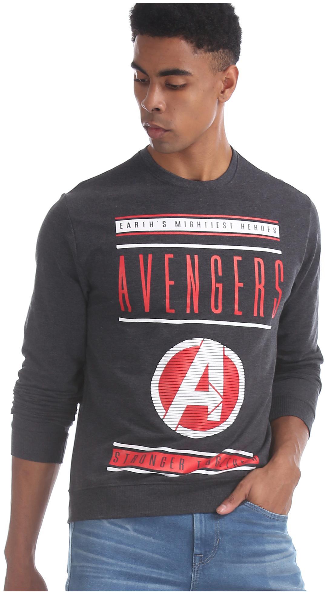 

Colt Men Grey Round neck Sweatshirt