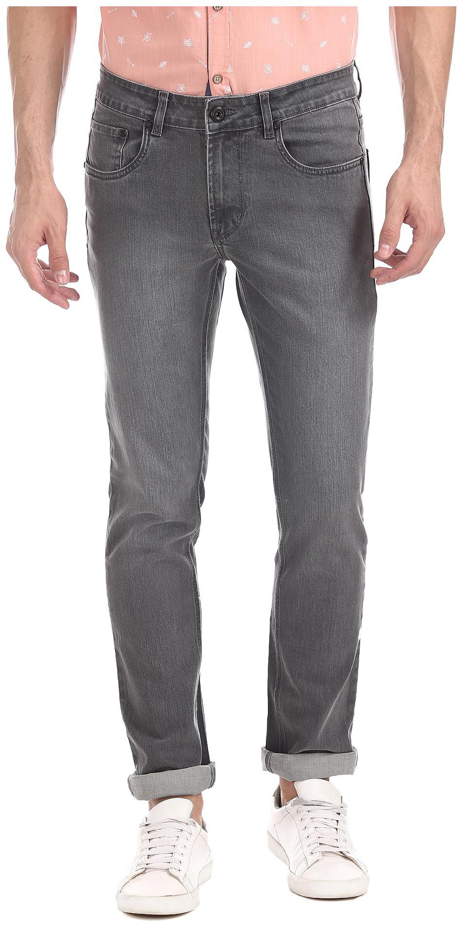 

Colt Men Grey Skinny Fit Jeans