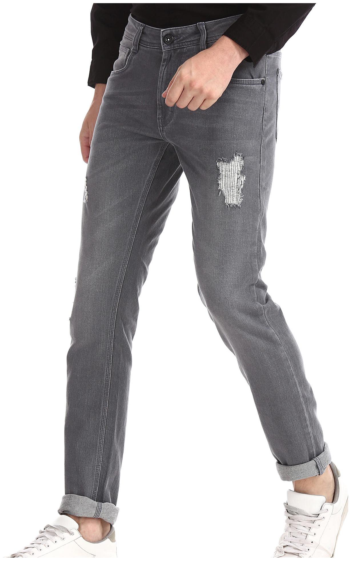 

Colt Men Grey Skinny Fit Jeans