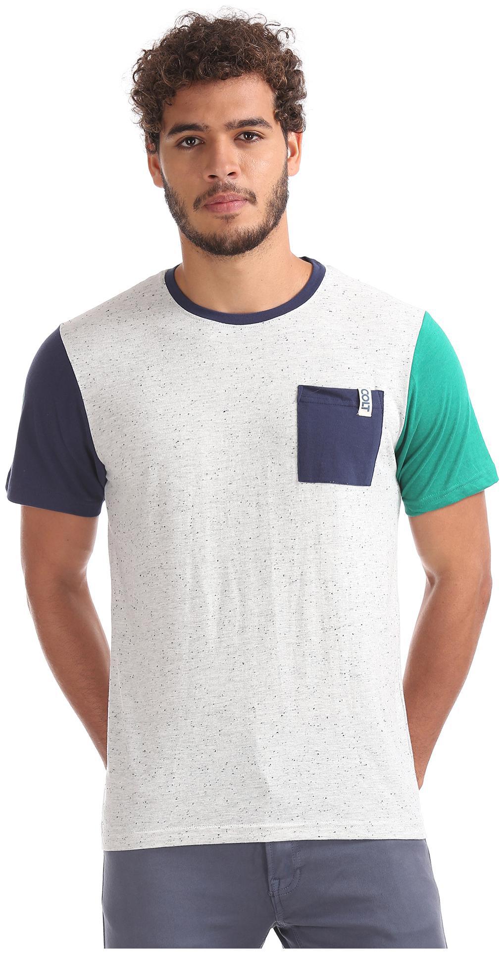 

Colt Men White Slim fit Cotton Round neck T-Shirt - Pack Of 1