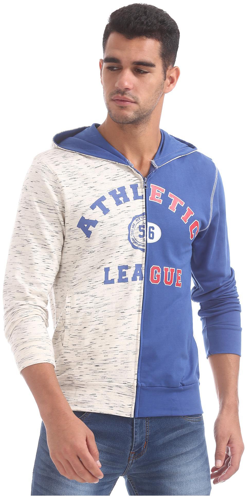 

Colt Men White Hooded Hoodie