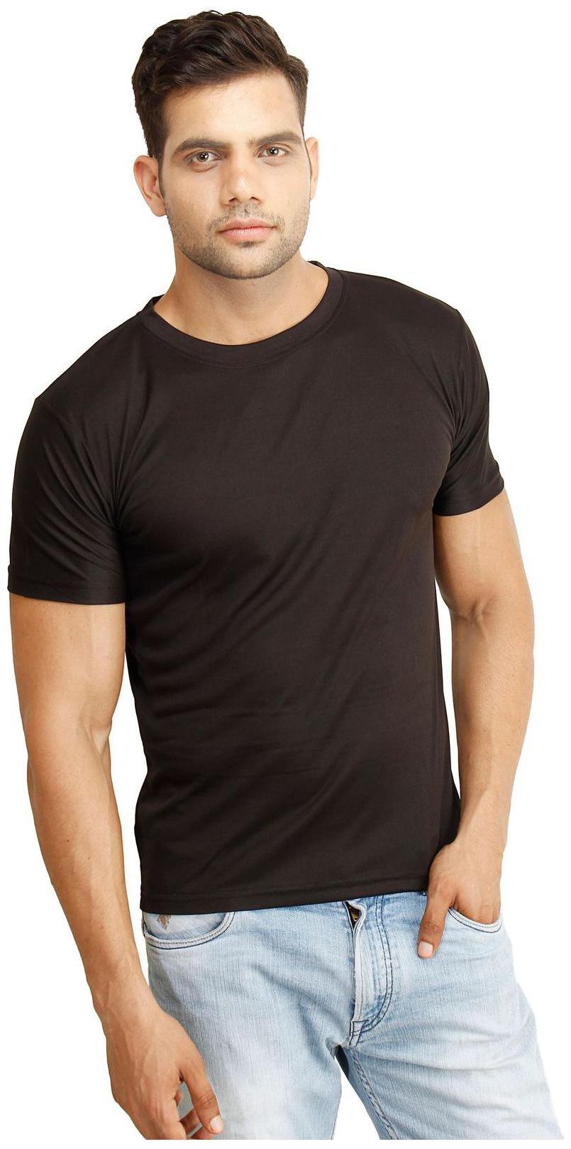 

Concepts Men Black Regular fit Polyester Round neck T-Shirt - Pack Of 1