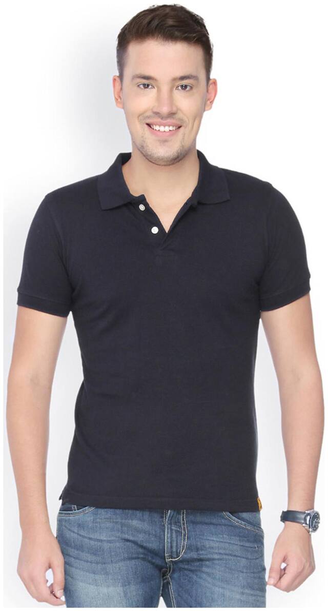 KETEX Men's Polo T-Shirt - Black