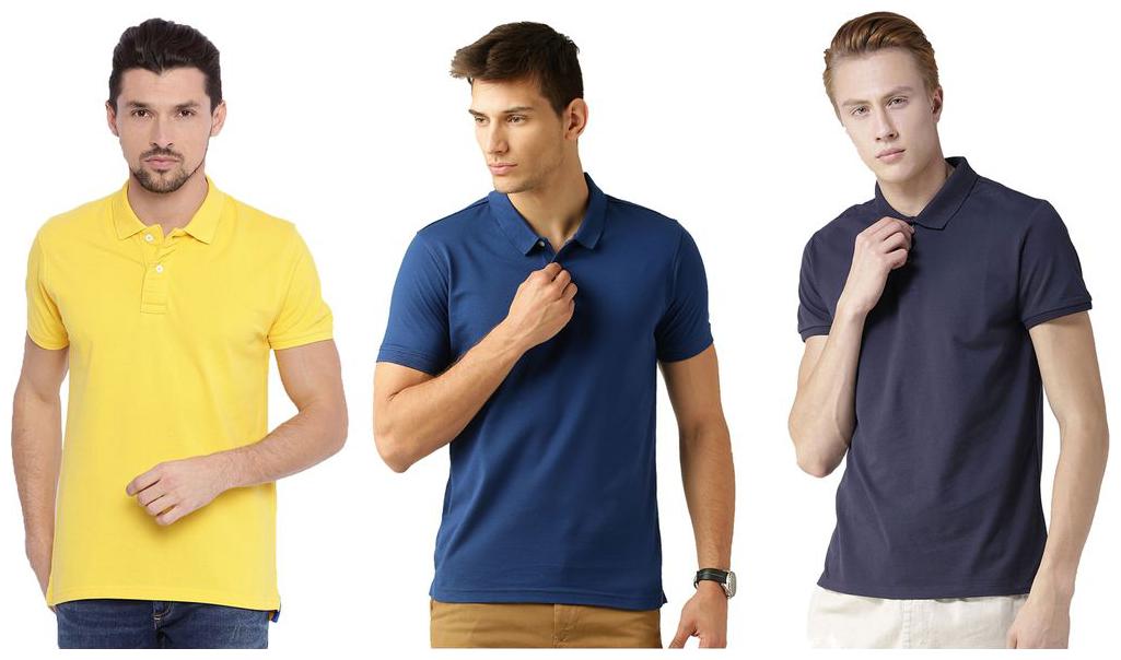 

Concepts Multicolor Cotton Polo Tshirt