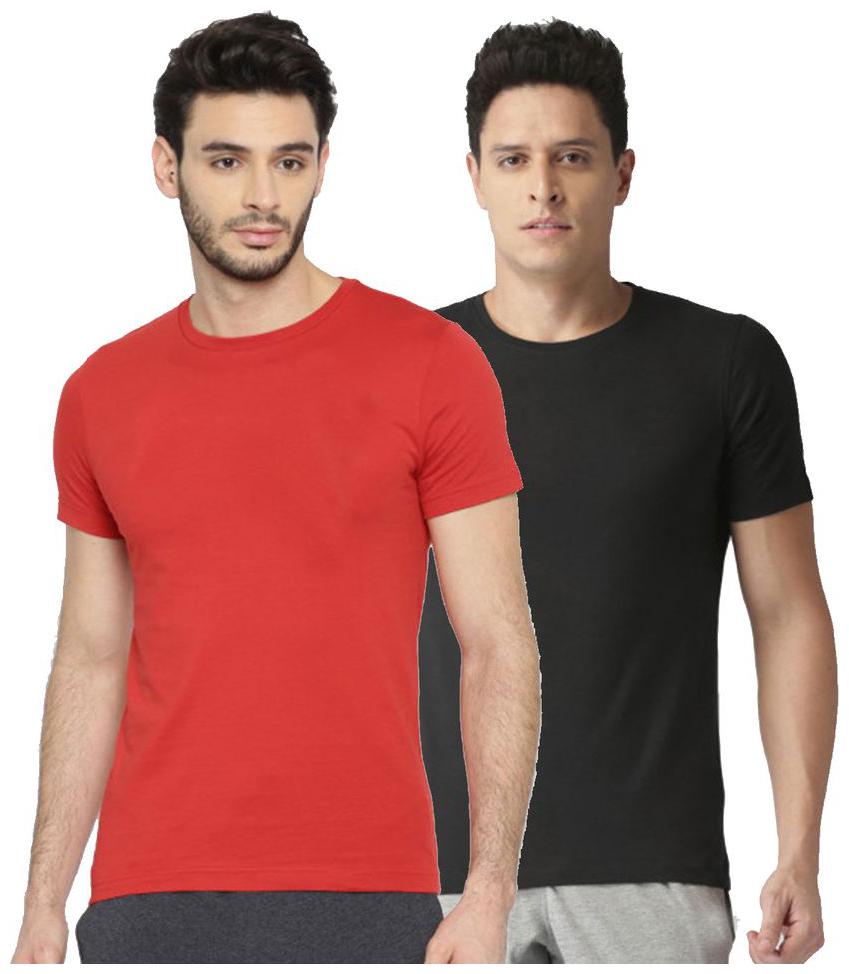 

Concepts Men Multi Regular fit Polyester Round neck T-Shirt - Pack Of 2