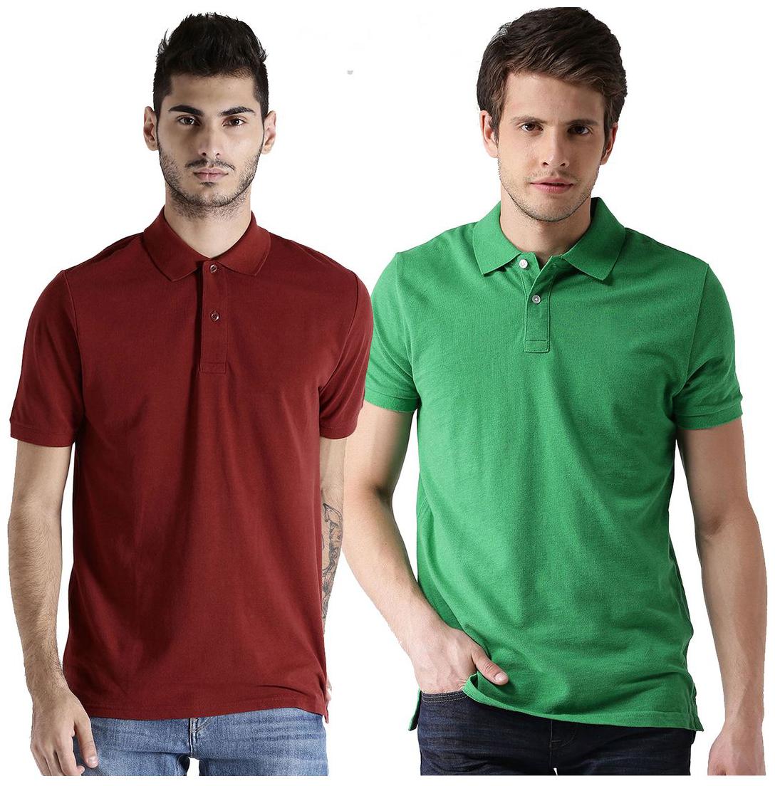 

Concepts Multicolor Cotton Polo Tshirt