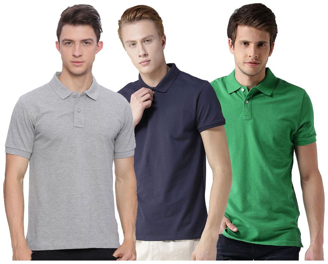 

Concepts Multicolor Cotton Polo Tshirt