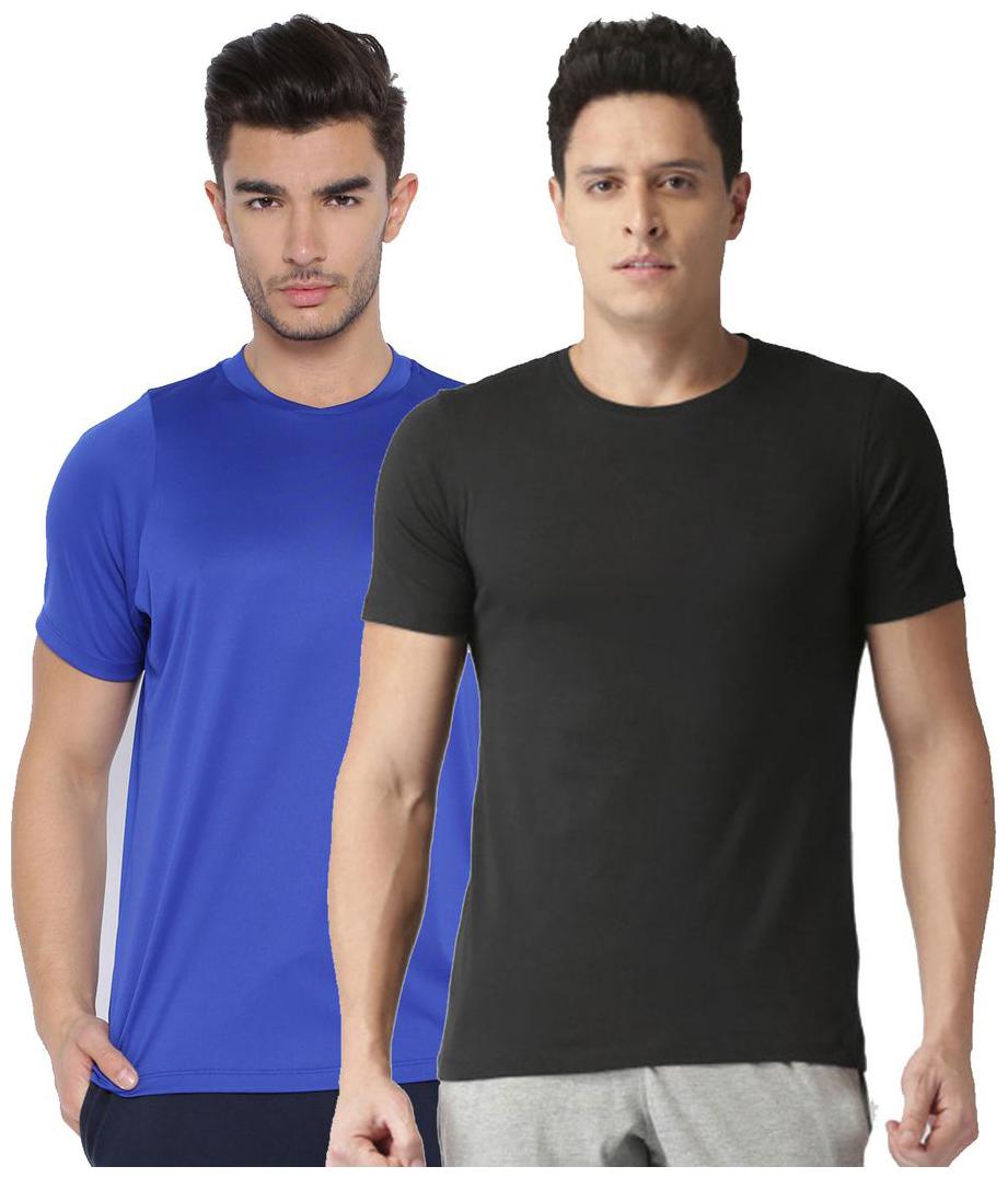 

Concepts Men Multi Regular fit Polyester Round neck T-Shirt - Pack Of 2