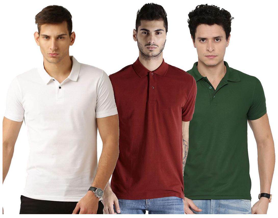 

Concepts Men Multi Regular fit Cotton Henley neck T-Shirt - Pack Of 3