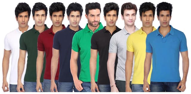 Ketex AND DESIGNS Multi Cotton Blend Pack of 9 T Shirt