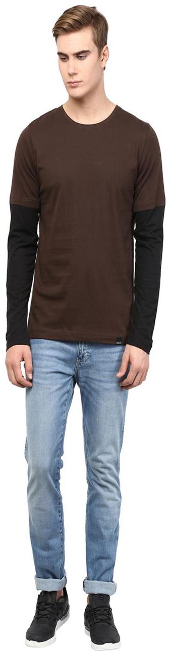 

Rigo Men Black Regular fit Cotton Round neck T-Shirt - Pack Of 1