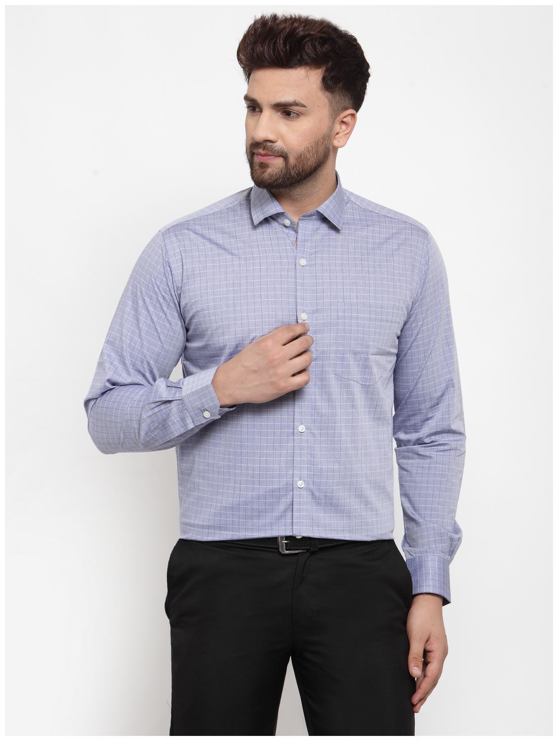 

Copperline Men Slim fit Formal Shirt - Blue