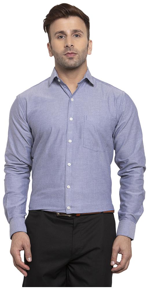 

Copperline Men Slim fit Formal Shirt - Blue