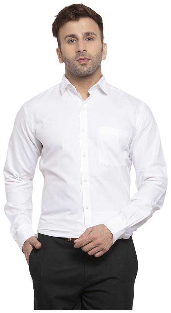 

Copperline Men Slim fit Formal Shirt - White