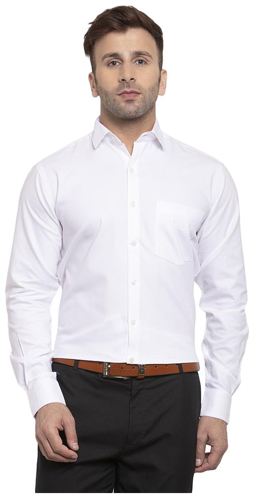 

Copperline Men Slim fit Formal Shirt - White