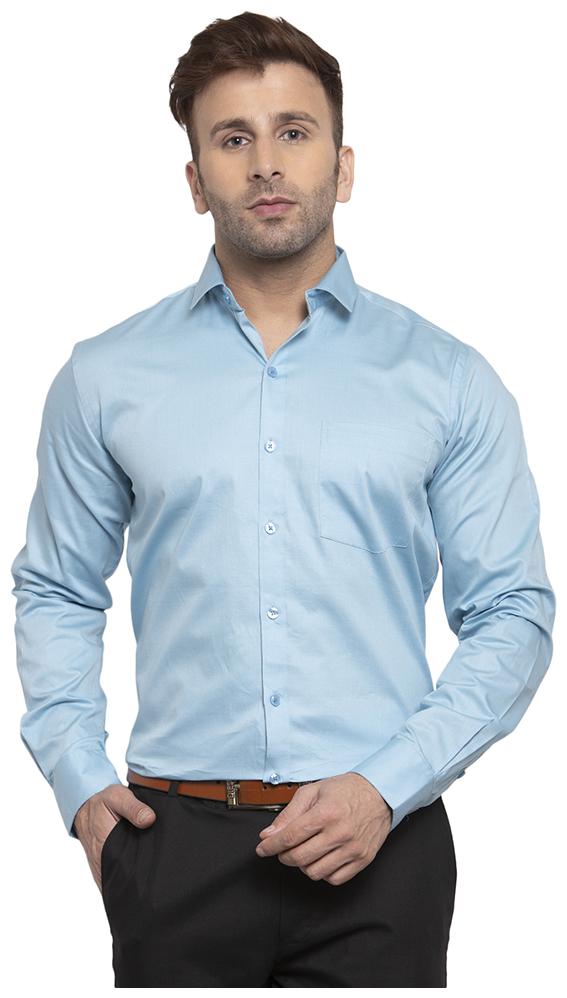 

Copperline Men Slim fit Formal Shirt - Blue